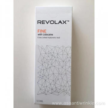 CE Revolax hyaluronic acid filler injection for lips